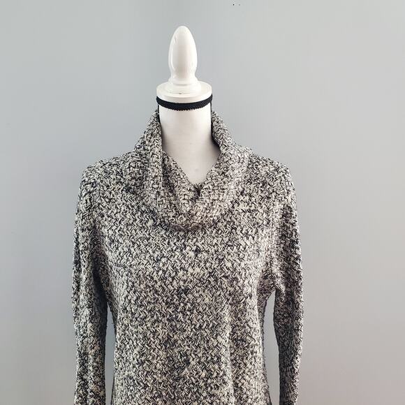 Dana Buchman Signature Gray Turtleneck Sweater Size L - Picture 3 of 6